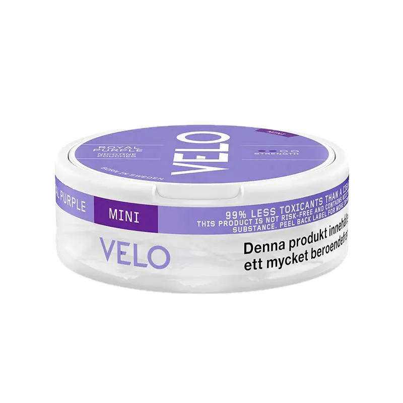 Velo Royal Purple Mini Snus Winkelnaam