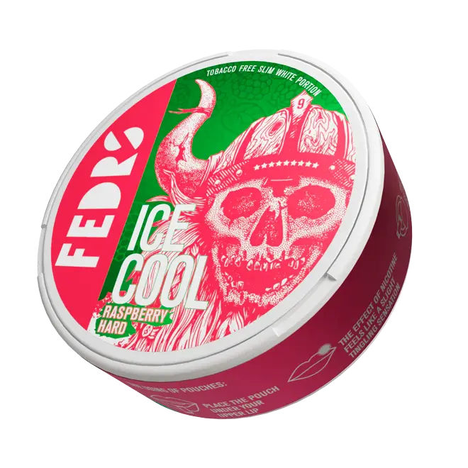 Fedrs Raspberry Hard Shop namn Snus