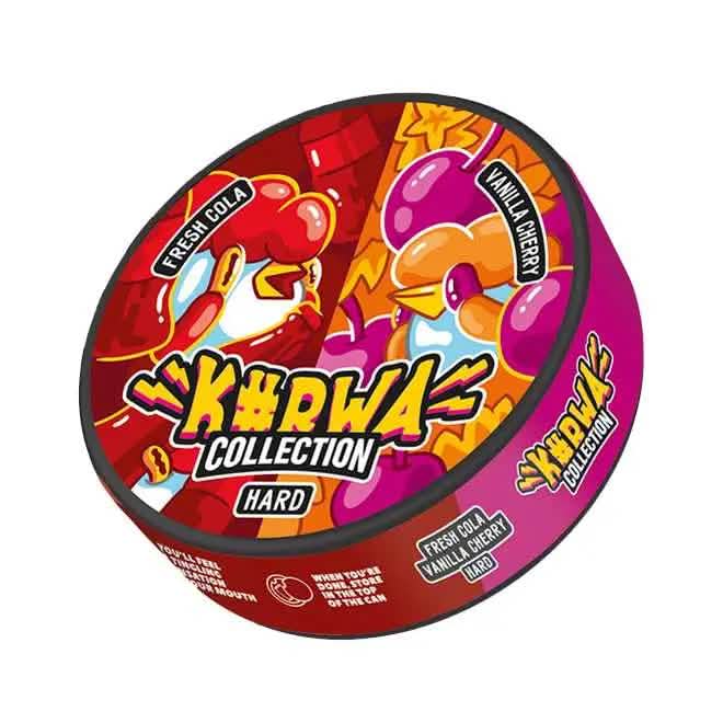 Kurwa Fresh Cola & Vanilla Cherry Snus Butikens namn Snus