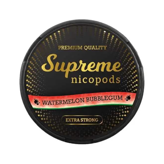 Supreme Watermelon Bubblegum Snus Butikens namn Snus